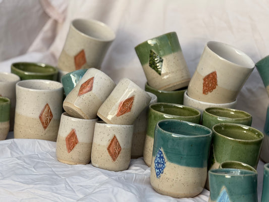 Tāniko Cups - Made to Order